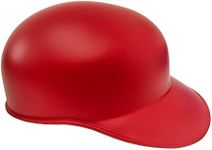 Jadekylin Youth Baseball Pitchers, Catchers Matte Skull Cap (Red)