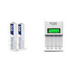 ENVIE® (800RTU) High-Capacity AAA Rechargeable 800 mAh Ni-MH Batteries with Low Self Discharge - Pre