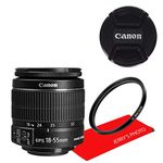 Canon EF-S 18-55mm f/3.5-5.6 IS II SLR Lens AL'S VARIETY Premium Lens Bundle