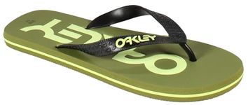 Oakley Men's College Flip Flop, Green, 10