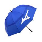 Golfoy Mizuno Tour Twin Canopy Umbrella (Blue/White)