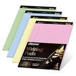 KAISA Colored Legal Pads 8.5" x 11"