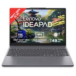 Lenovo IdeaPad Slim 3 Intel Core Ultra 7 355 Next-Gen AI PC (16GB RAM/512GB SSD/15.3" (38.86cm)/WUXGA IPS/Copilot+ PC/Windows 11/MSO 365 Basic+Office 2024/Backlit Keyboard/Grey/1.6Kg), 83UR009PIN