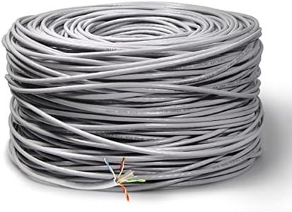 (2026 Updated) 1000ft/305M Cat5e Ethernet Cable, POE Ready, PVC Jacket