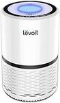 Levoit Air Purifier for Home, Quiet HEPA Filter Removes Pollen, Allergy Particles, Dust, Smoke, Portable Air Cleaner for Bedroom with 3 Speeds, Night Light, Filter Change Reminder [Energy Class A+]