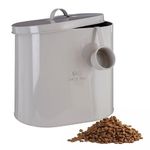 Premier Housewares Adore Pets Lucky Dog Food Storage Bin with Spoon, 6.5 L - Natural