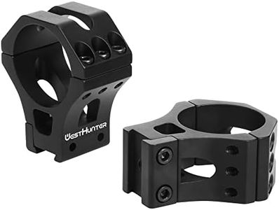 WestHunter Optics Precision 11mm Dovetail Scope Rings, 1 inch 30 mm 34 mm Universal Tactical Scope Mount | Black