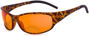 Eyekepper Blue Blocking Amber Bifocal Glasses for Sleep-Nighttime Bifocal Readers-Special Orange Tinted Glasses (Tortoise, 1.50)