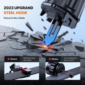 Miracase Car Phone Holder – Universal Dashboard & Windshield Mount