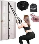 Fitcozi Door Anchor Strap for Resistance Bands, Portable Workout Resistance Band Door Anchors, Space Saving Easy Set Up Home Gym, Secure Multi Point Anchor Gym for Home Fitness (Only Strap Included)