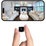 4K Hidden Spy Mini Camera WIFI Wireless Security Cameras Small Home Indoor Outdoor Camara Micro Nanny Cam House Security Tiny Cams, Night Vision Motion Detection, For Home Office Car Security Camera
