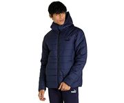 Puma Mens Polyester Standard Length A-Line Coat (84893806_Peacoat_M)