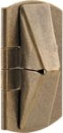 Prime-Line Products U 9929 Double Hung Wood Window Flip Lock, 1 in. x 2 in. x 7/16 in., Steel, Antique Brass, 2-Pack