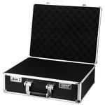 DOITOOL Silver Aluminum Briefcase with Lock, Aluminum Briefcase for Men or Women, Metal Hard Case (16.5 X 12.9 X 5.5 in)