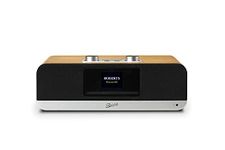 Roberts BLUTUNE300 FM RDS/DAB/DAB+ / Bluetooth/CD/USB Wireless Charging Sound System - Cherry Wood