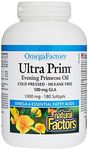 Natural Factor Ultra Prim evening primrose oil 1000mg 180 softgels OMEGA 6