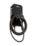 FLO Home X6 Level 2 Electric Vehicle Charging Station (Hardwired, J1772 (All EVs), Absolute Black, HOX6F2A1A1-FL-P17)