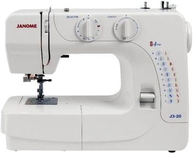 Janome J3-20 Sewing Machine – 20 Stitch, Lightweight Portable