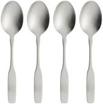 Oneida Paul Revere Fine Flatware Dinner Spoons, Set of 4, 18/10 Stainless Steel