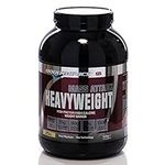 Boditronics Mass Attack Heavyweight Mass Gainer Powder for High Protein and High-Calorie Weight Gainer Protein Powder with 5g Creatine, BCAA, Glutamine and Beta Alanine (Vanilla Ice Cream)