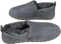 Activ8 Wellbeing Women’s Slippers With Arch Support Orthotic Insoles Faux Fur Lined Warm Cosy & Comfortable Relieve the Pain from Plantar Fasciitis For Indoor Use Non Slip Sole - Grey (6 UK)