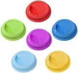 Aspire 6 PCS Silicone Drinking Lid Cup Lids, Reusable Coffee Cup Covers/Lids - Assorted