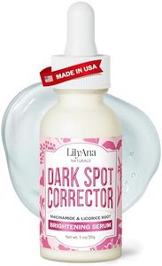 LilyAna Naturals Dark Spot Corrector - Dark Spot Remover for Face - Brightening Face Serum for Women and Men - Niacinamide and Licorice Root -1oz