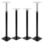 YXGJDP 4-Pack Lift Supports,Adjust Supports,Level Supports,Floor Jacks,Adjustable House Jack for The Floor,Mini Screw Jack- Post 16" to 20"