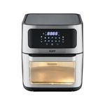 KAFF KFR12 Air Fryer 12L, 1800W with Digital Control, Family Rotisserie Oven | Electric Air Fryer Toaster Oven, Fry, Bake, Roast, Grill & Reheat with less Oil and Cholesterol | 9 Preset Control