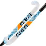 GRAYS ROGUE ULTRABOW WOODEN HOCKEY STICK - WHITE/BLUE - NEW FOR 2022/23 (30")