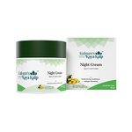 Kulsum's Kaya Kalp Herbals Night Cream For Skin Moisturization, Soothing & Collagen Boosting | Ideal For Men & Women | With Niacinamide & Olive | For All Skin Types | 40gm