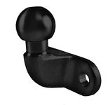 BITS4REASONS MAYPOLE NEW MODEL MP5003B E APPROVED HEAVY DUTY 50MM TOWBALL - BLACK