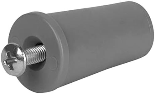 Schellenberg 10262 Tapón de Tope para persiana, Gris, 24 x 39 mm, Set de 4 Piezas