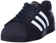 Adidas Originals Mens Superstar Basketball Fashion Sneaker, Core Black / Cloud White / Core Black, 9.5 US