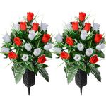 Artificial Flowers For Graves