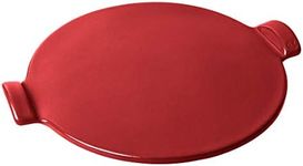 Emile Henry 347514 Flame Top 14.5" Pizza Stone, Burgundy Red