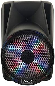 Walk Audio 40W Party Speaker, Floor Standing Speaker with LED's and Remote Control