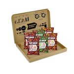 Eat Grub Edible Insects Crickets for Humans, Roasted Edible Crickets Snack, Protein Snack, Tasting Set (24 pack, 360g, Smoky BBQ, Sweet Chilli & Lime, Peri Peri - Mix Smokin’ Hot)