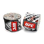 UFC Pattered Hand Wraps, Red/White 