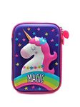 SHB Multipurpose Case Pencil Pouch Box for Kids Gifting School Home Storage (Eva Hard Top, Magic Unicorn Star)