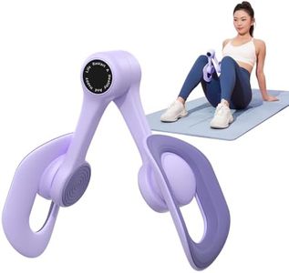 MERACH Thigh Trainer, Pelvic Floor Muscle Trainer, Inner Thigh Exercise Workout Equipment for Home Gym, Pelvic Floor Strengthening Women (Purple)