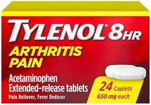 Tylenol 8 Hour Arthritis Pain Relief Extended-Release Tablets, 650 mg Acetaminophen, Joint Pain Reliever & Fever Reducer Medicine, Oral Pain Reliever for Arthritis & Joint Pain, 24 Count