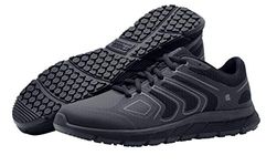 Shoes for Crews Stride, Men’s Non Slip Athletic Work Shoes, Black, 15