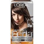 L’Oréal Paris Feria Multi-Faceted Shimmering Permanent Hair Color, 40 Deeply Brown Natural, Hair Dye with Conditioning Oils, Pack of 1