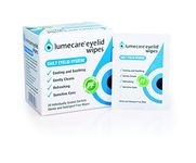 Lumecare Eyelid Wipes 5 pack 100 wipes