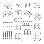 TOFAEVN 85Pcs Body Jewelry for Wome