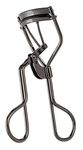 TWEEZERMAN ProMaster Eyelash Curler (Extra Wide Pliers for Almond Shaped Eyes, 3 Replacement Pads), Gunmetal