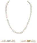 The Pearl Source Real Pearl Necklac