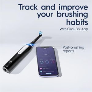 Oral-B iO4 Electric Toothbrush – Black Rechargeable