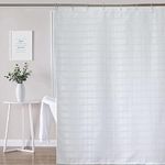 YISURE Long Shower Curtain 200cm Dr